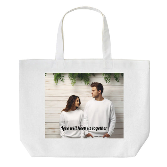 Custom Small Photo Tote Bag | Personalized Canvas ToteTote Bag Name Personalized - ToteBags - BuyEcEc