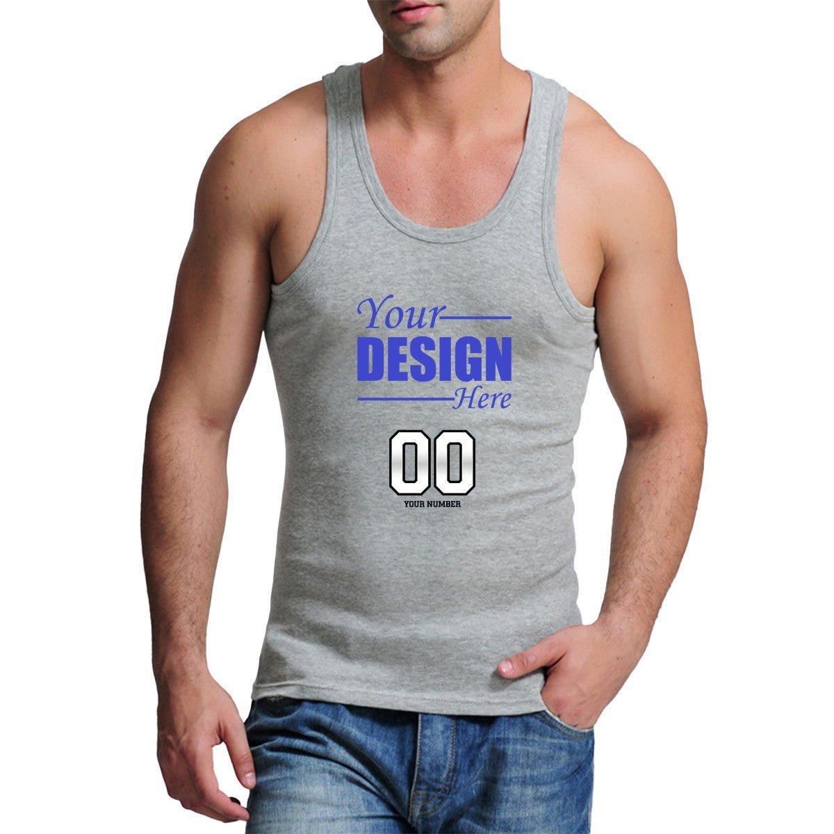 Custom Sports Tank Top – Team Name & Number Personalization - Sport - BuyEcEc