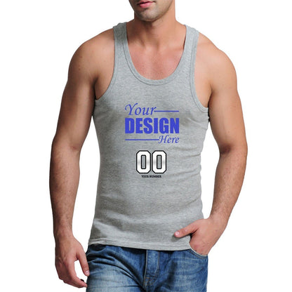 Custom Sports Tank Top – Team Name & Number Personalization - Sport - BuyEcEc
