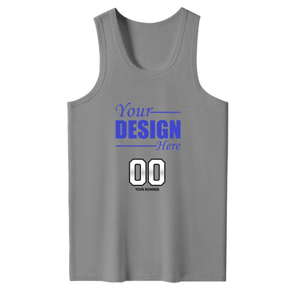 Custom Sports Tank Top – Team Name & Number Personalization - Sport - BuyEcEc