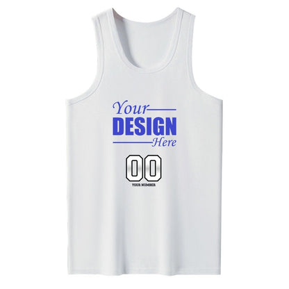 Custom Sports Tank Top – Team Name & Number Personalization - Sport - BuyEcEc