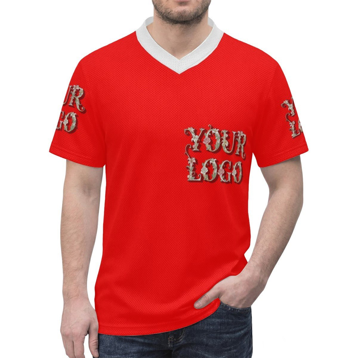 Custom US Men's Soccer Jersey – Team Name & Number Personalization - Sport - BuyEcEc