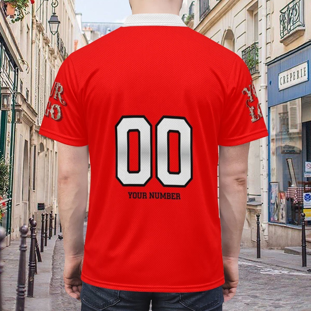 Custom US Men's Soccer Jersey – Team Name & Number Personalization - Sport - BuyEcEc