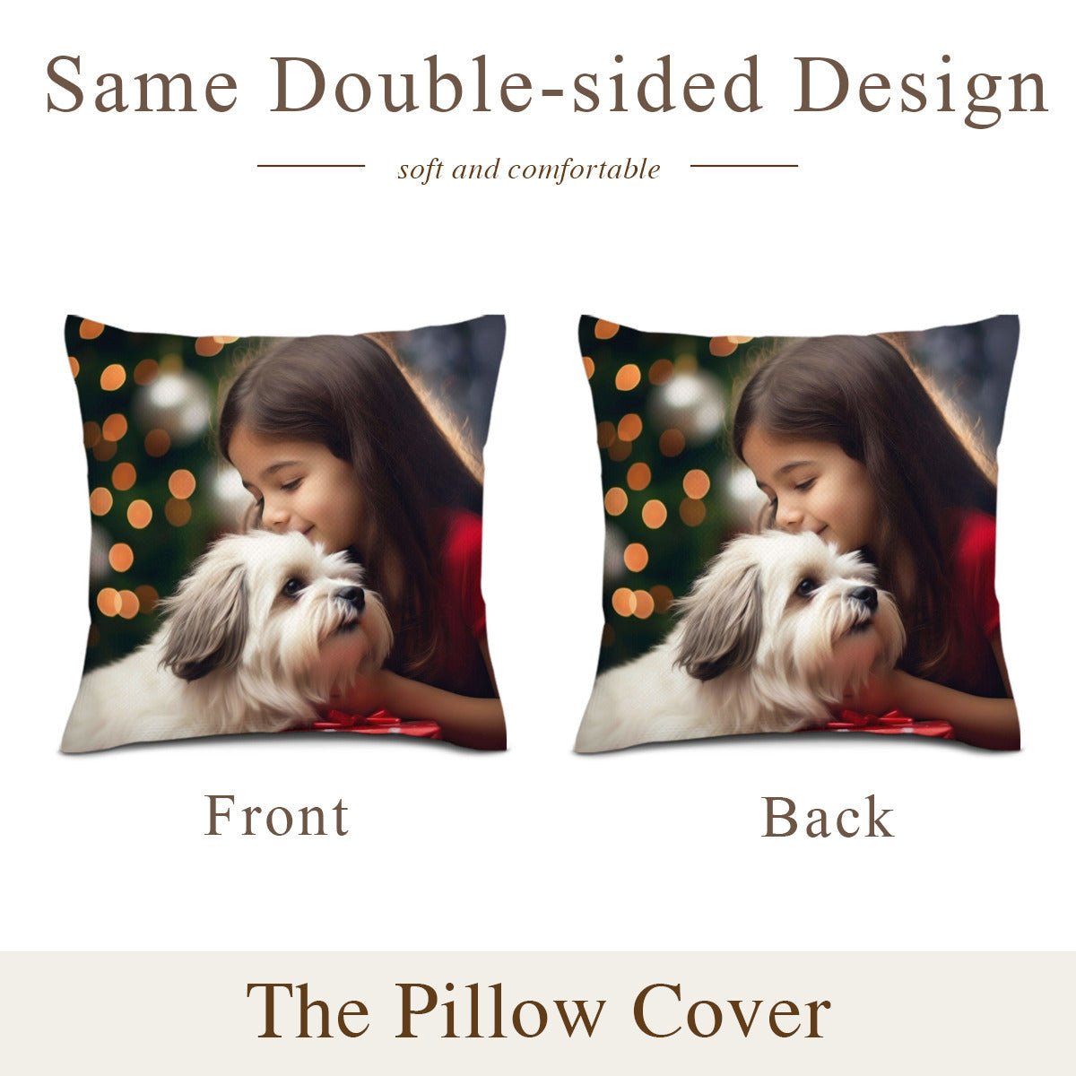 Customized Photo Pillowcase (Insert Included) - ThrowPillows - BuyEcEc