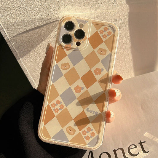 Cute Checkered Pattern iPhone Case Cover - iphoneCases - BuyEcEc