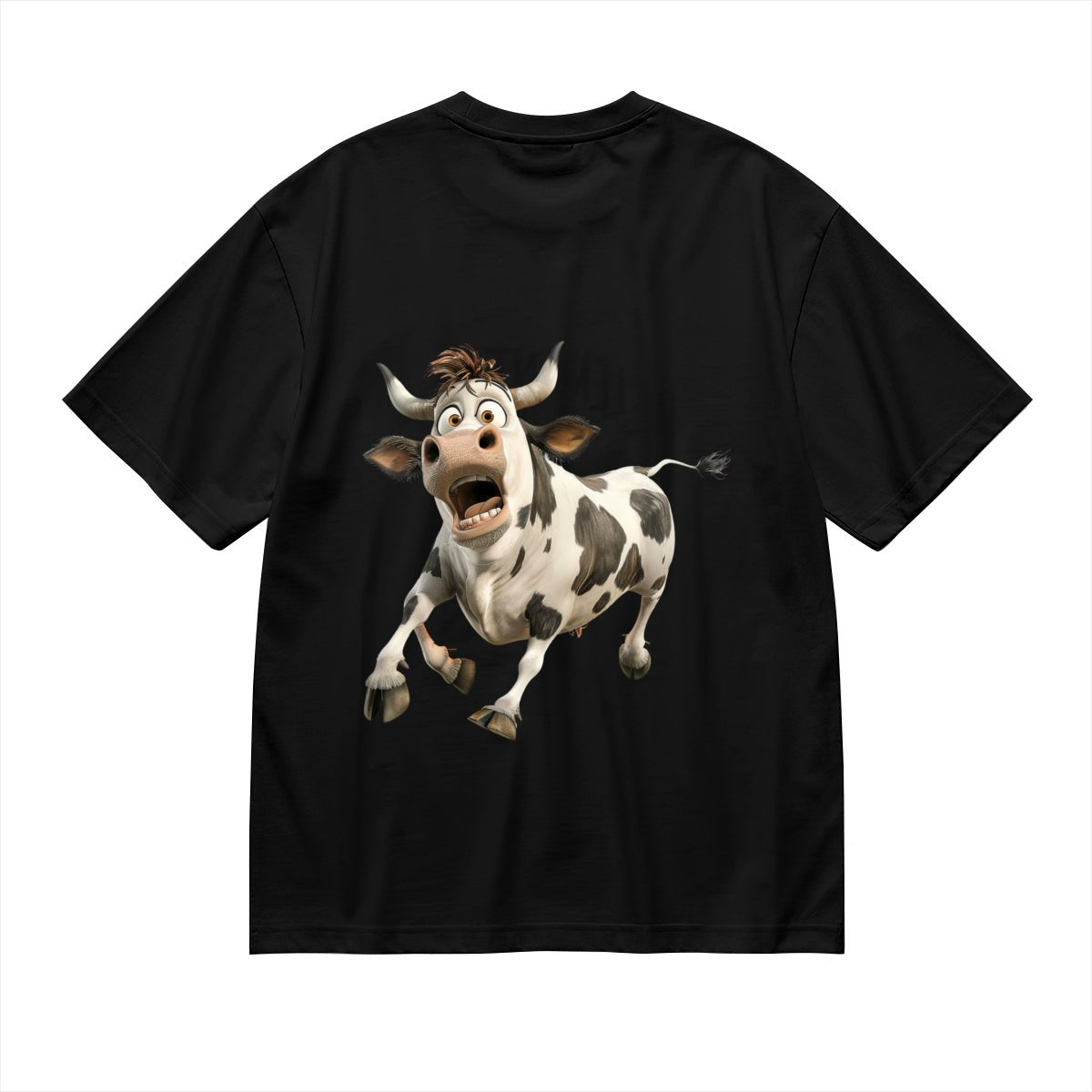 Cute & Custom Highland Cow T-Shirt for Men | Rustic Style (180g) - BuyEcEc