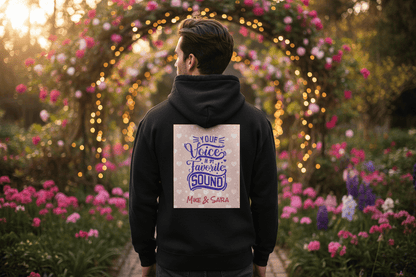 Cute Valentine Couple Hoodie | 280g Custom Quote | BuyEcEc - Hoodies - BuyEcEc