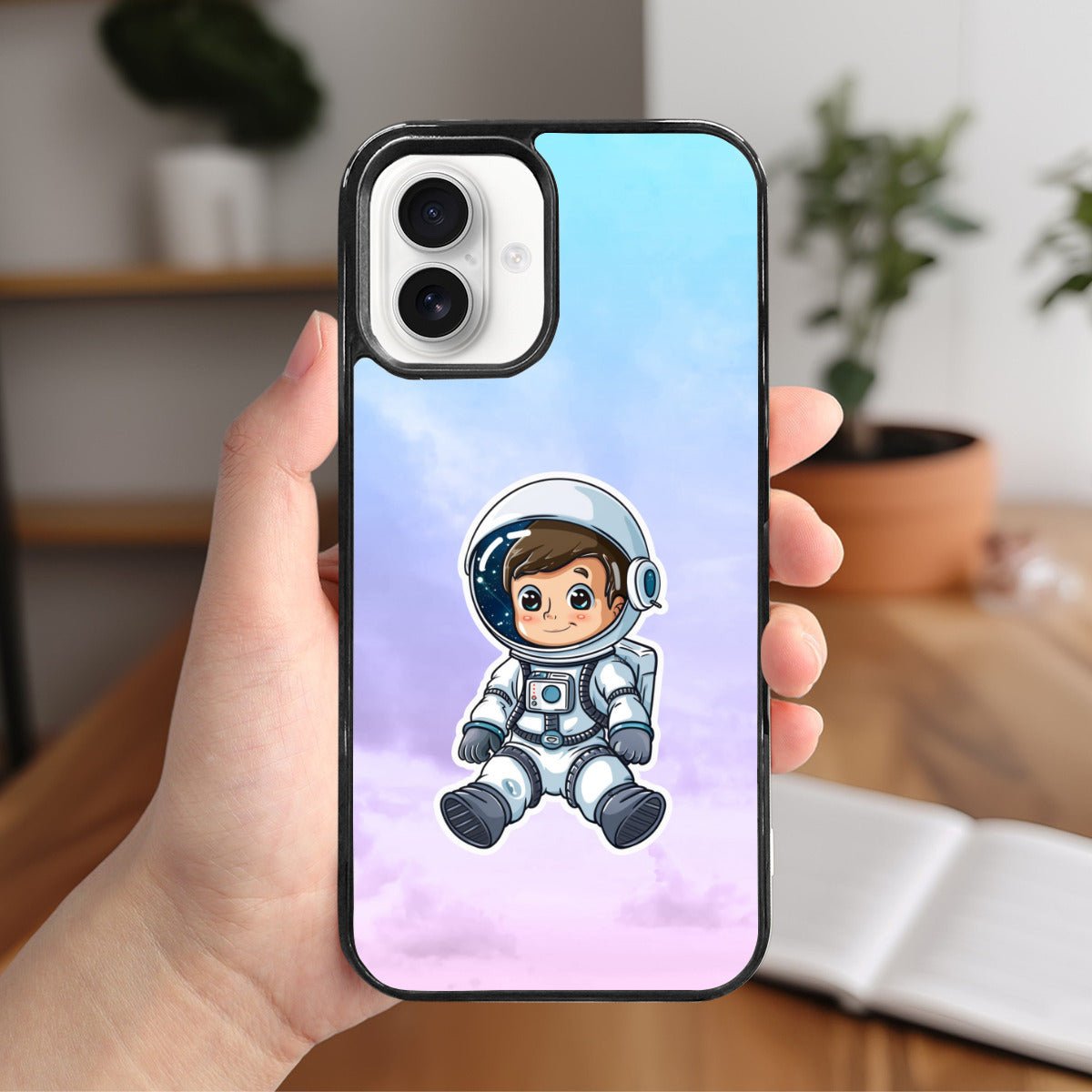 Discover the iPhone 16 Mirror Phone Case with Astronaut Design - iphoneCases - BuyEcEc