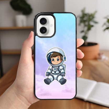 Discover the iPhone 16 Mirror Phone Case with Astronaut Design - iphoneCases - BuyEcEc