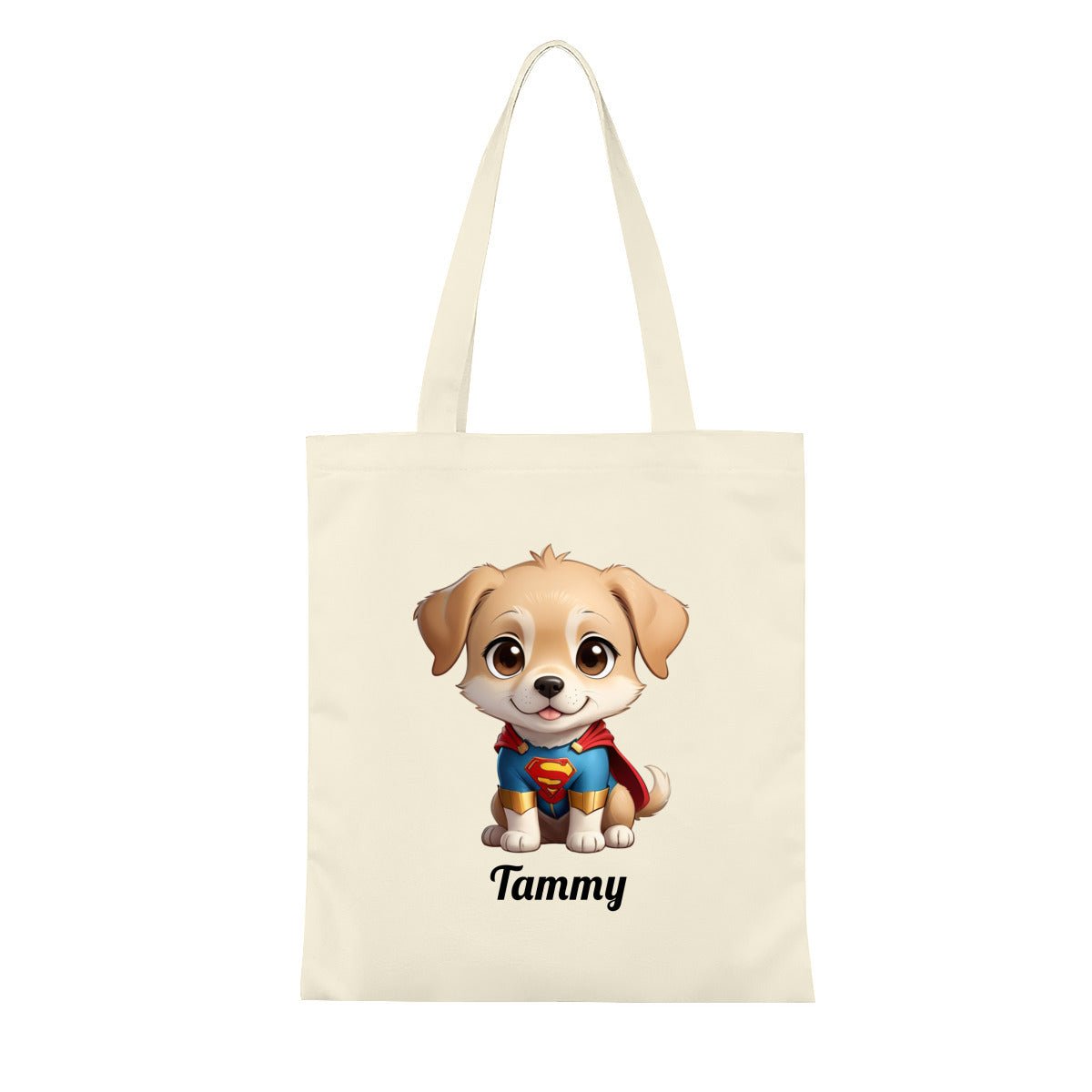 Dog Portrait Tote Bag for Dog Lovers | Personalized Canvas BagTote Bag Name Personalized - ToteBags - BuyEcEc