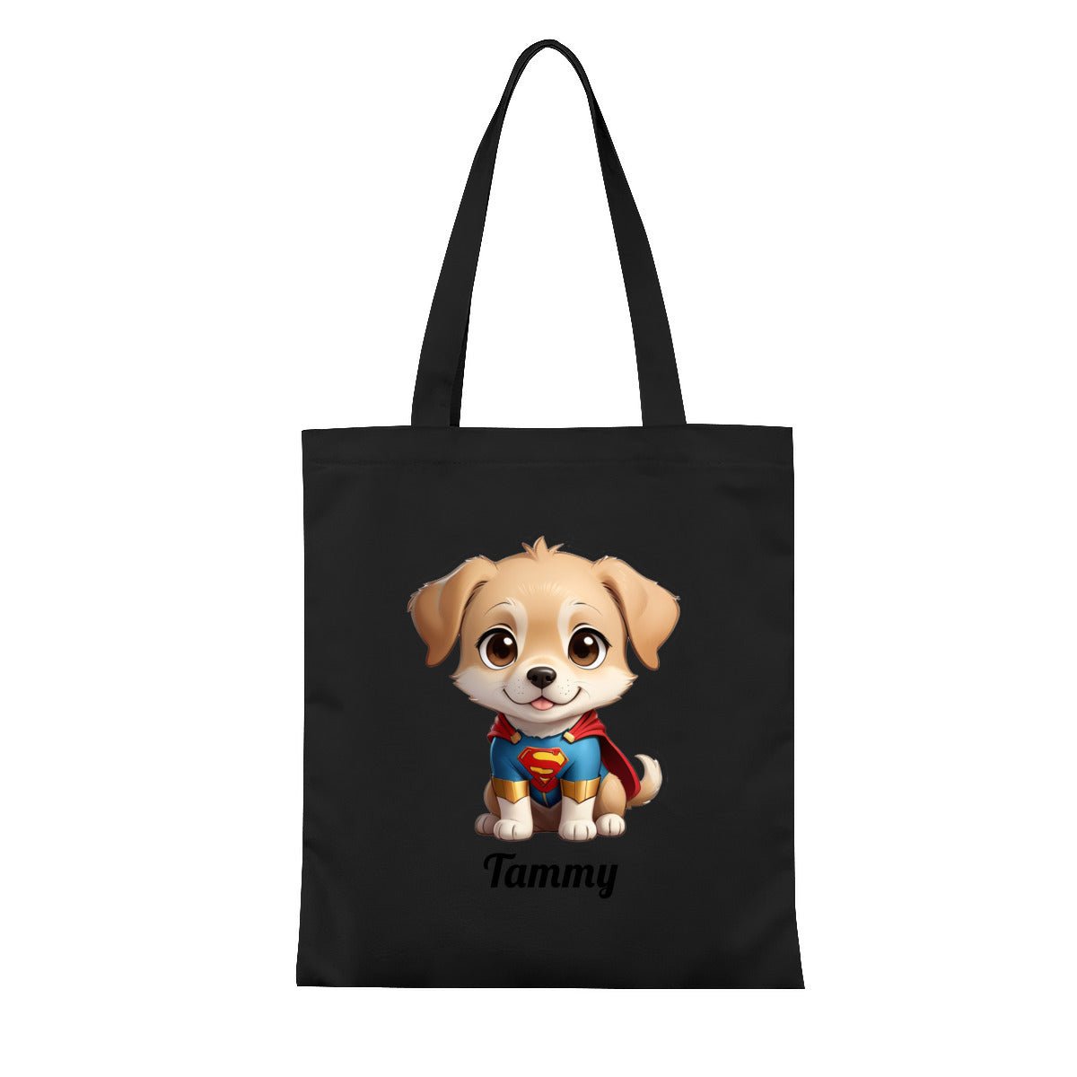 Dog Portrait Tote Bag for Dog Lovers | Personalized Canvas BagTote Bag Name Personalized - ToteBags - BuyEcEc