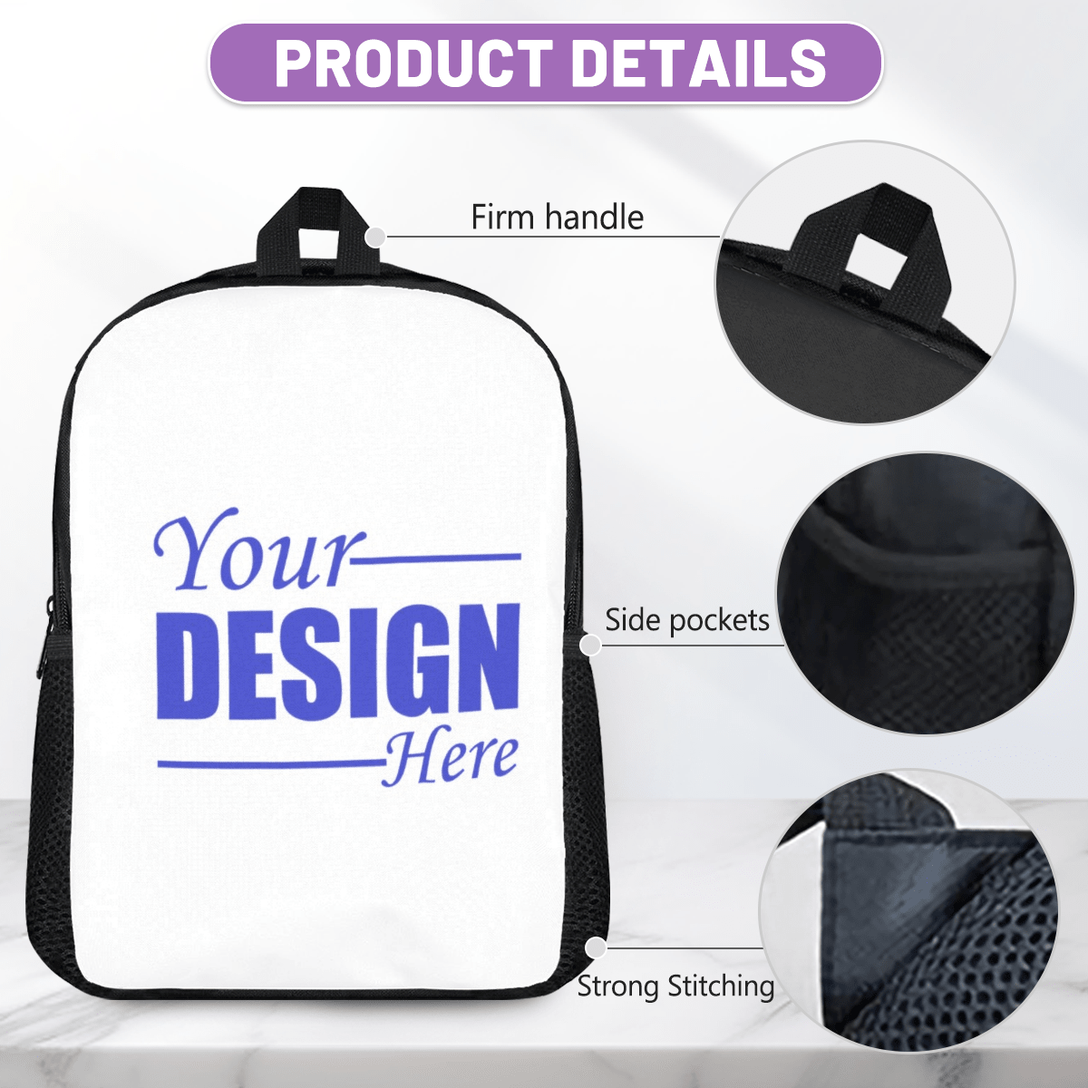 Double - Layer Backpack & Pencil Case Combo Set – Custom Design - Storage - BuyEcEc