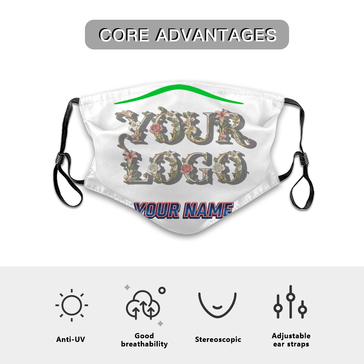 Filter Mask (XL, 23×20cm) - Face Mask - BuyEcEc