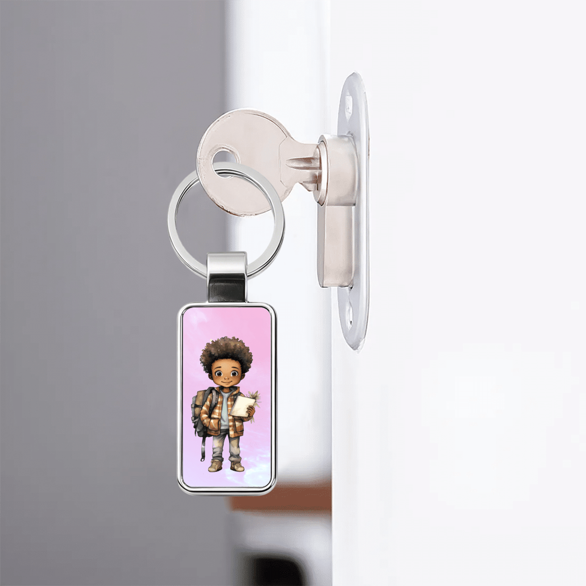 Football Stainless Steel Keychain - Gear - BuyEcEc