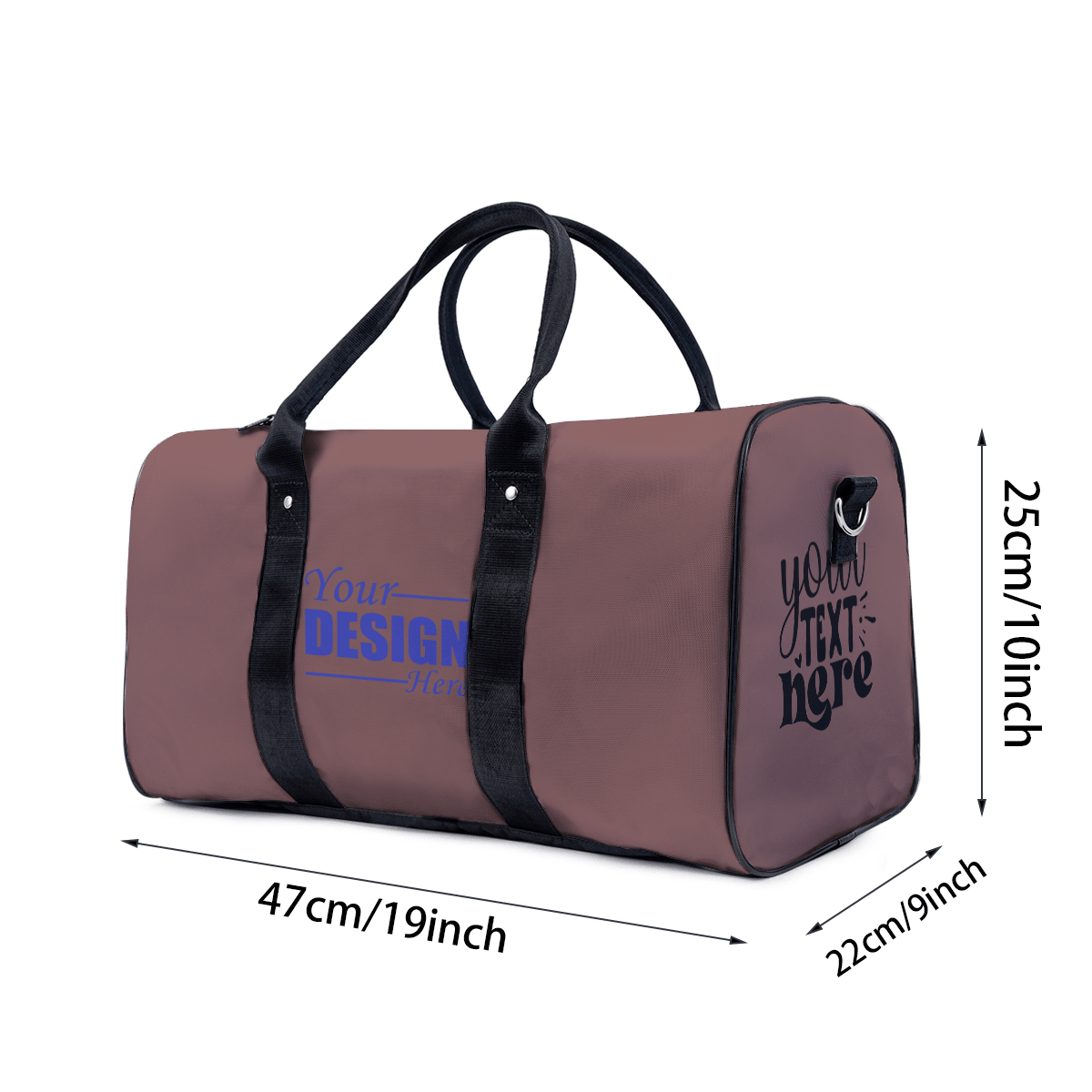 Full - Print Floral Travel Bag – Custom Design - Storage - BuyEcEc