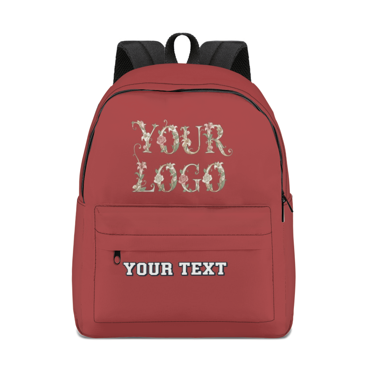 Half - Width Lightweight Student Backpack – Custom Text - Storage - BuyEcEc