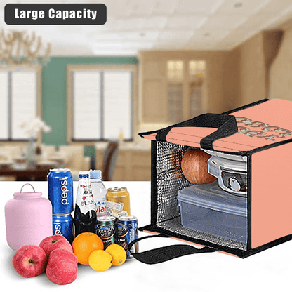 Insulated Lunch Bag with Side Mesh Pocket – Custom Logo - Storage - BuyEcEc