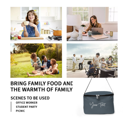 Insulated Lunch Box – Custom Text (Dot) - Storage - BuyEcEc