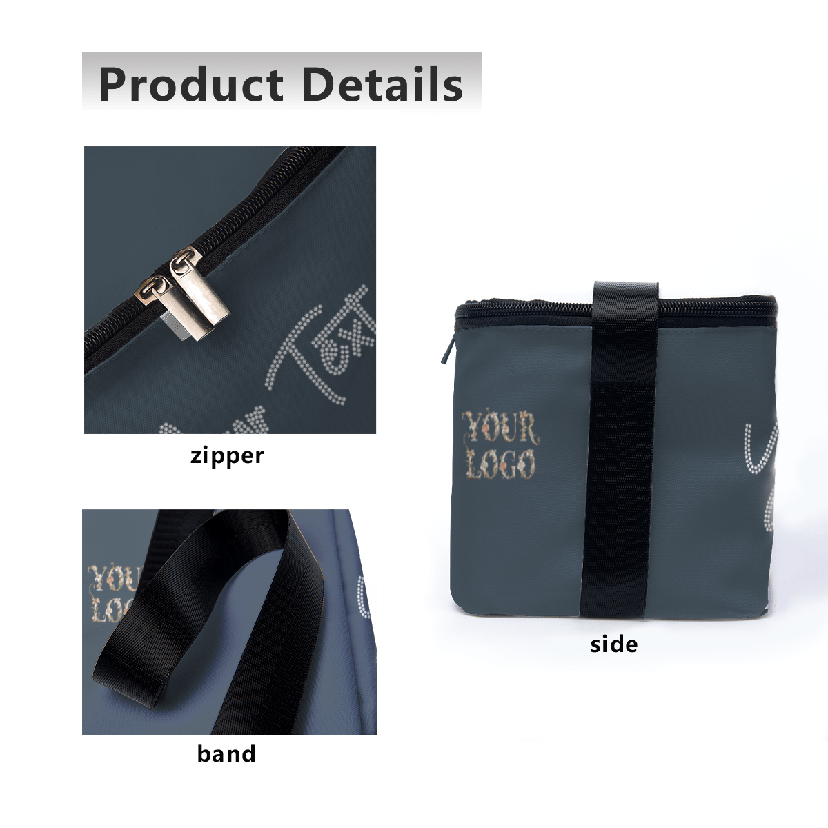 Insulated Lunch Box – Custom Text (Dot) - Storage - BuyEcEc