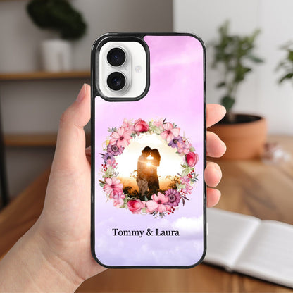 iPhone 16 Mirror Case: Circle Photo & Personalized Unique Gift - iphoneCases - BuyEcEc