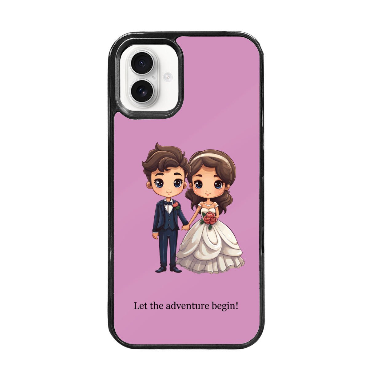 iPhone 16 Plus Mirror Phone Case: Perfect Wedding Couple Gifts - iphoneCases - BuyEcEc