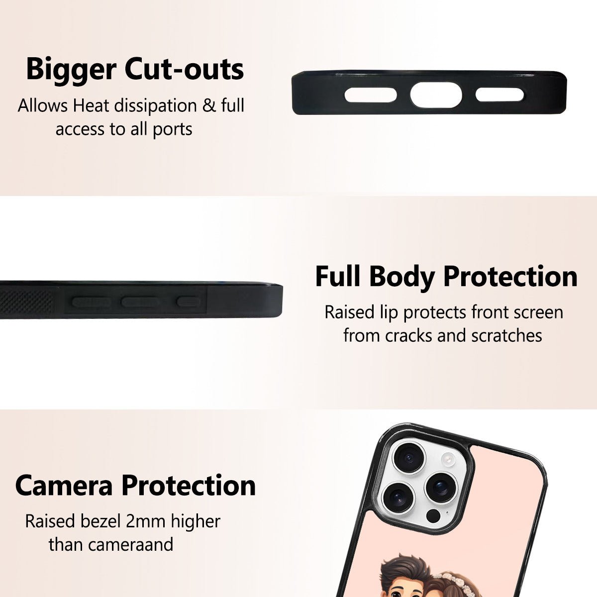 iPhone 16 Pro Max Mirror Case | Elegant Wedding Gift - iphoneCases - BuyEcEc