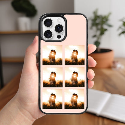 iPhone 16 Pro Max Mirror Phone Case: Photo Collage & Custom Text - iphoneCases - BuyEcEc