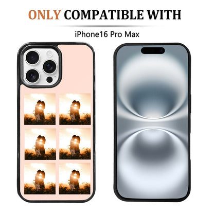 iPhone 16 Pro Max Mirror Phone Case: Photo Collage & Custom Text - iphoneCases - BuyEcEc