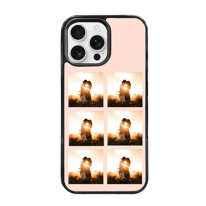 iPhone 16 Pro Max Mirror Phone Case: Photo Collage & Custom Text - iphoneCases - BuyEcEc