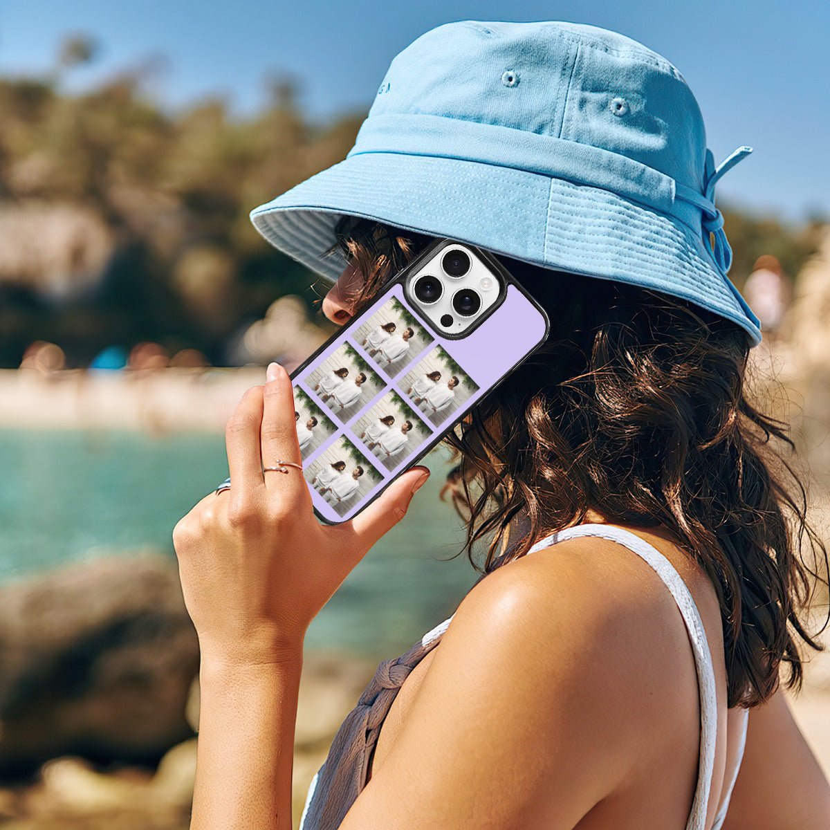 iPhone 16 Pro Mirror Phone Case: Photo Collage, Style & Protection - iphoneCases - BuyEcEc