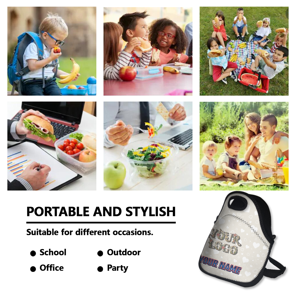 Kids' Lunch Bag – Custom Logo - Storage - BuyEcEc