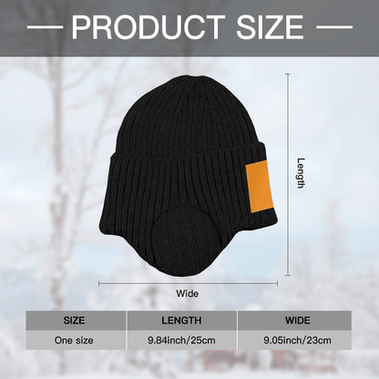 Knit Hat With Ear Protection - Gear - BuyEcEc