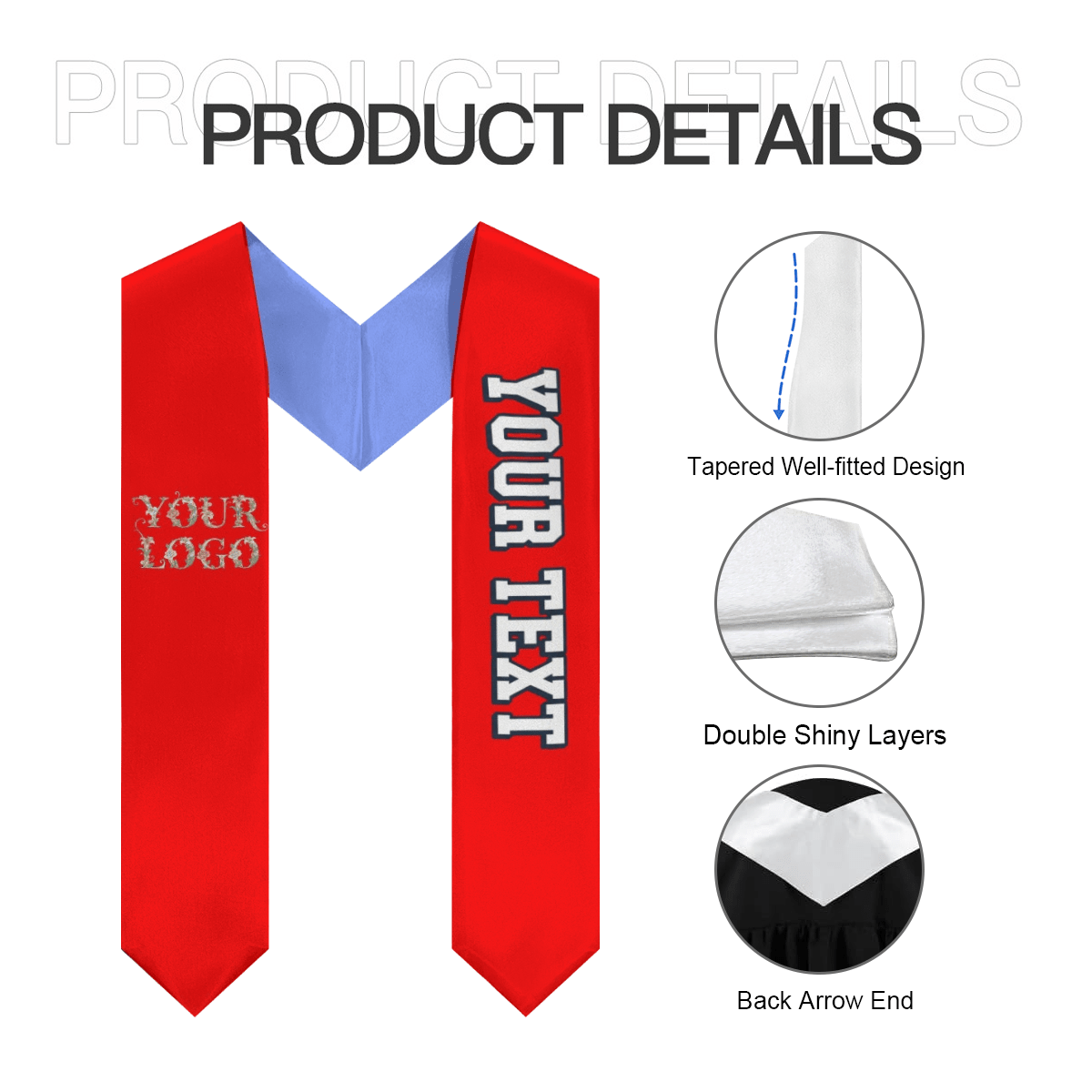 Lightweight Double - Sided Graduation Shawl (V - Shape) - Gear - BuyEcEc