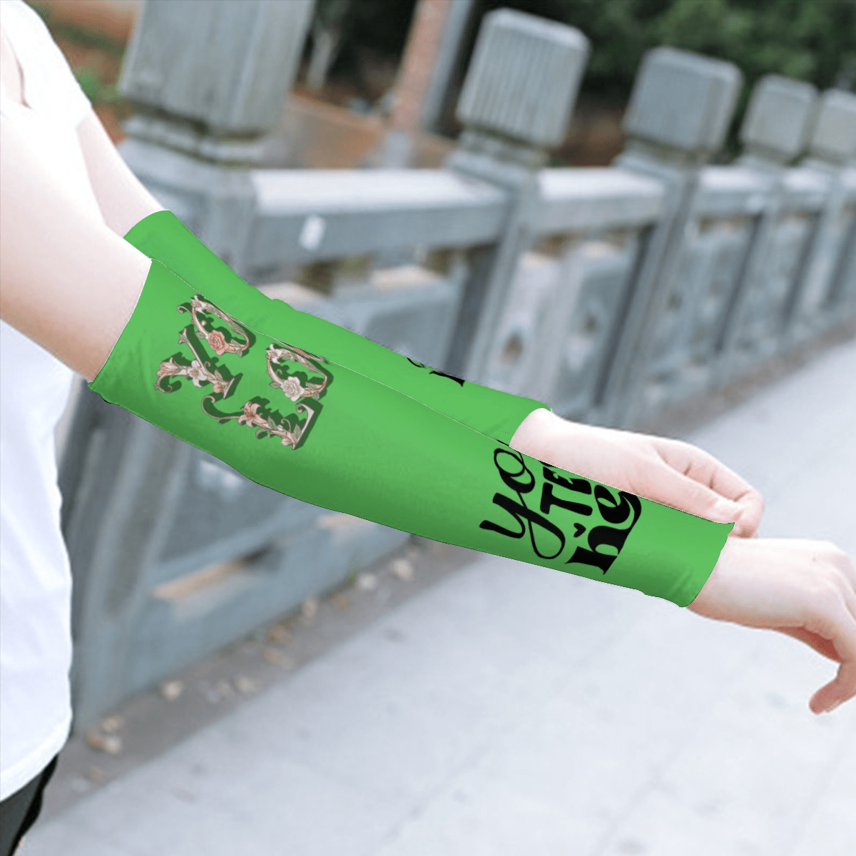Outdoor Protective Sleeve Cuff Polyester Heat Transfer - BuyEcEc
