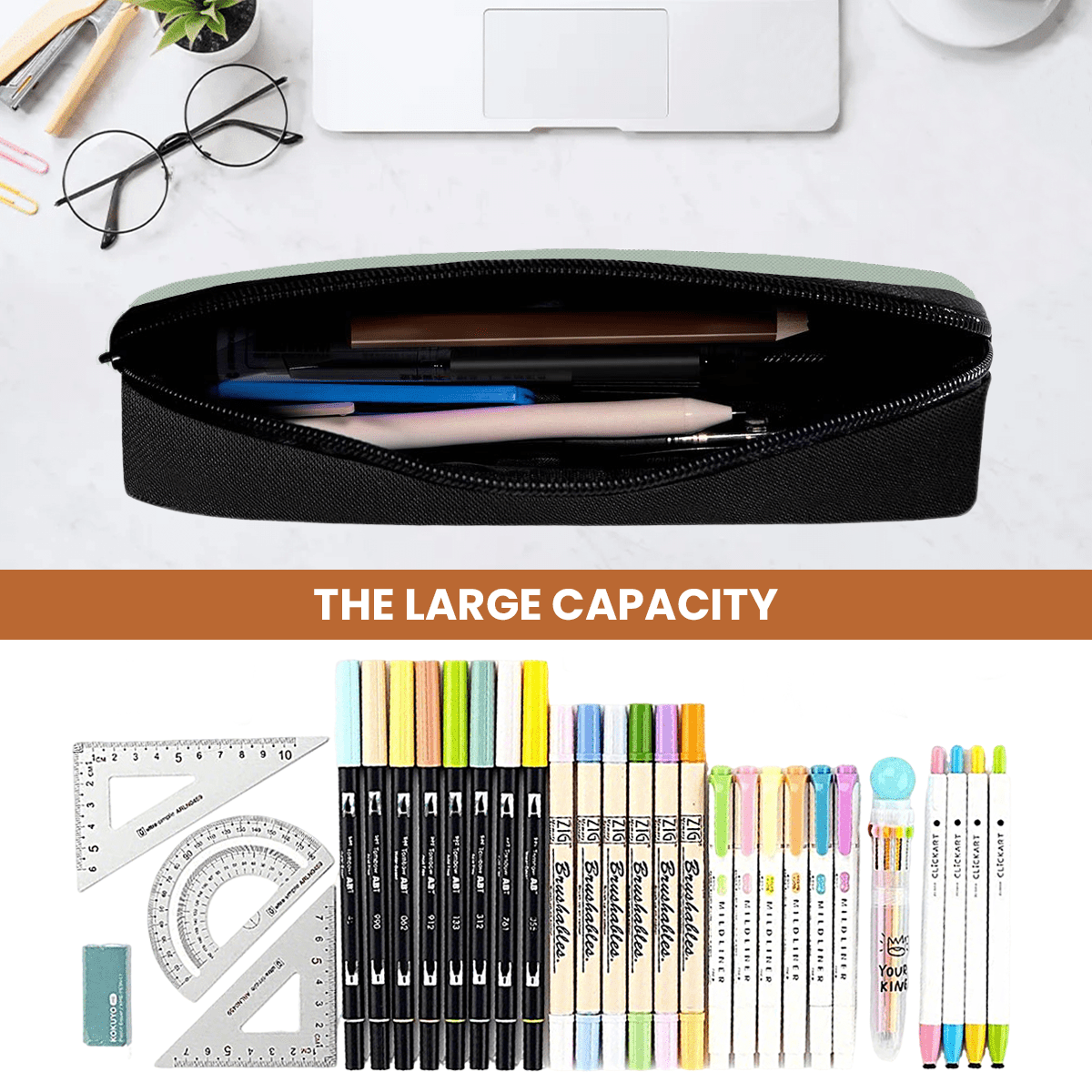 Pencil Case – Custom Logo - Storage - BuyEcEc