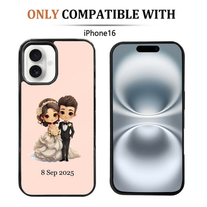 Perfect Wedding Gift: iPhone 16 Mirror Phone Case for Newlyweds - iphoneCases - BuyEcEc
