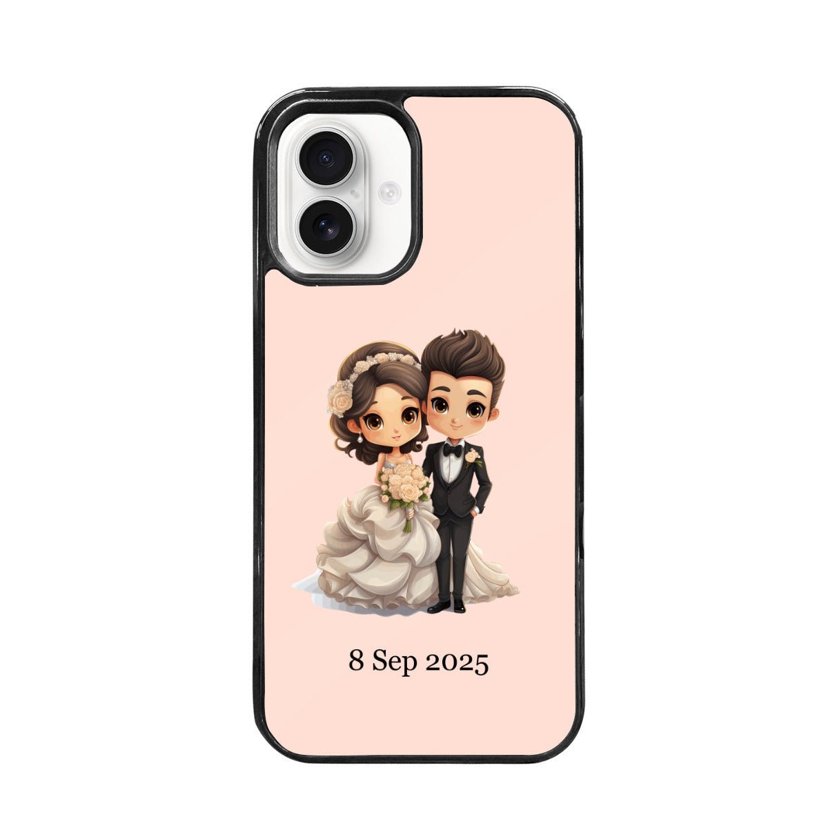 Perfect Wedding Gift: iPhone 16 Mirror Phone Case for Newlyweds - iphoneCases - BuyEcEc