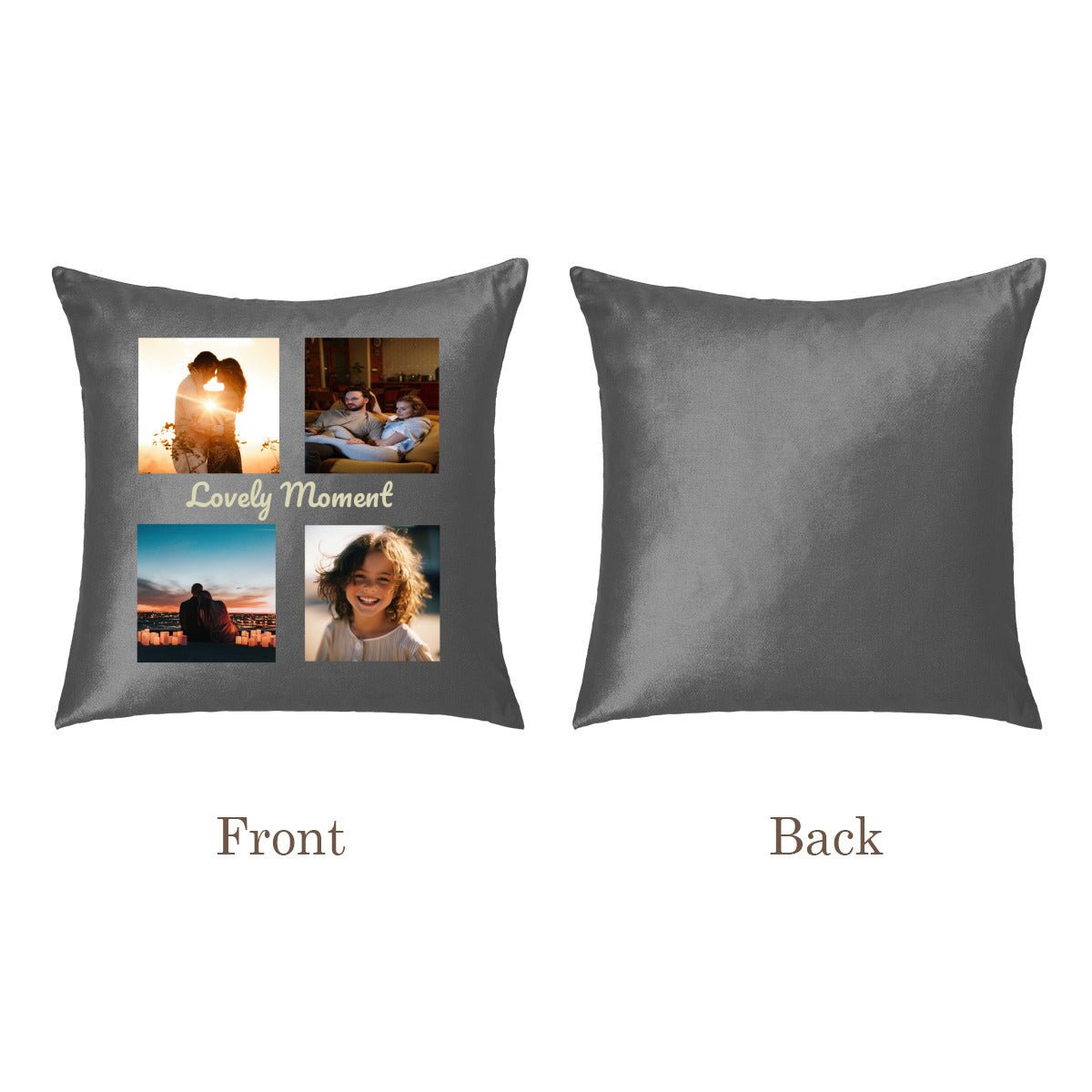 Personalized 4 - Photo Collage Pillowcase | Custom Memories - Pillowcases - BuyEcEc