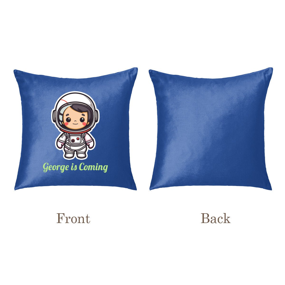 Personalized Astronaut Pillowcase | Custom Photo with an Outer Space Theme - Pillowcases - BuyEcEc