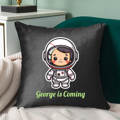 Personalized Astronaut Pillowcase | Custom Photo with an Outer Space Theme - Pillowcases - BuyEcEc