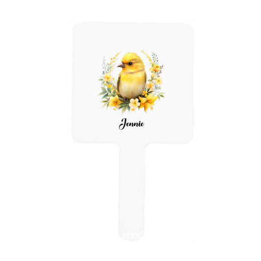 Personalized Birds Breeds Square Mirror with Handle - handlemirrors - BuyEcEc