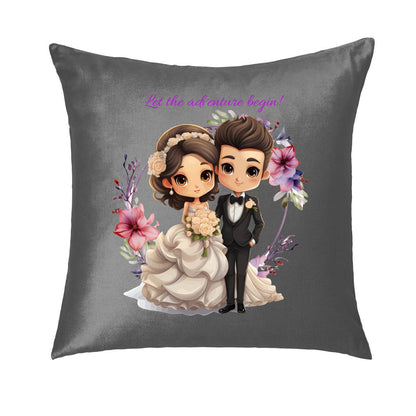 Personalized Couple's Pillowcases | Custom Wedding Gift - Pillowcases - BuyEcEc