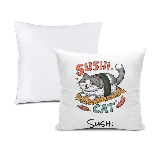 Personalized Funny Cat 2 - Sided Print Pillowcase (Insert Included) - ThrowPillows - BuyEcEc