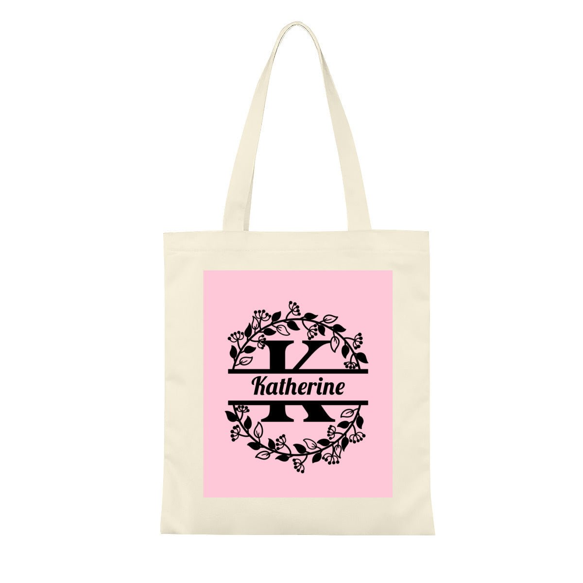 Personalized Monogram Large Canvas Tote BagTote Bag Name Personalized - ToteBags - BuyEcEc