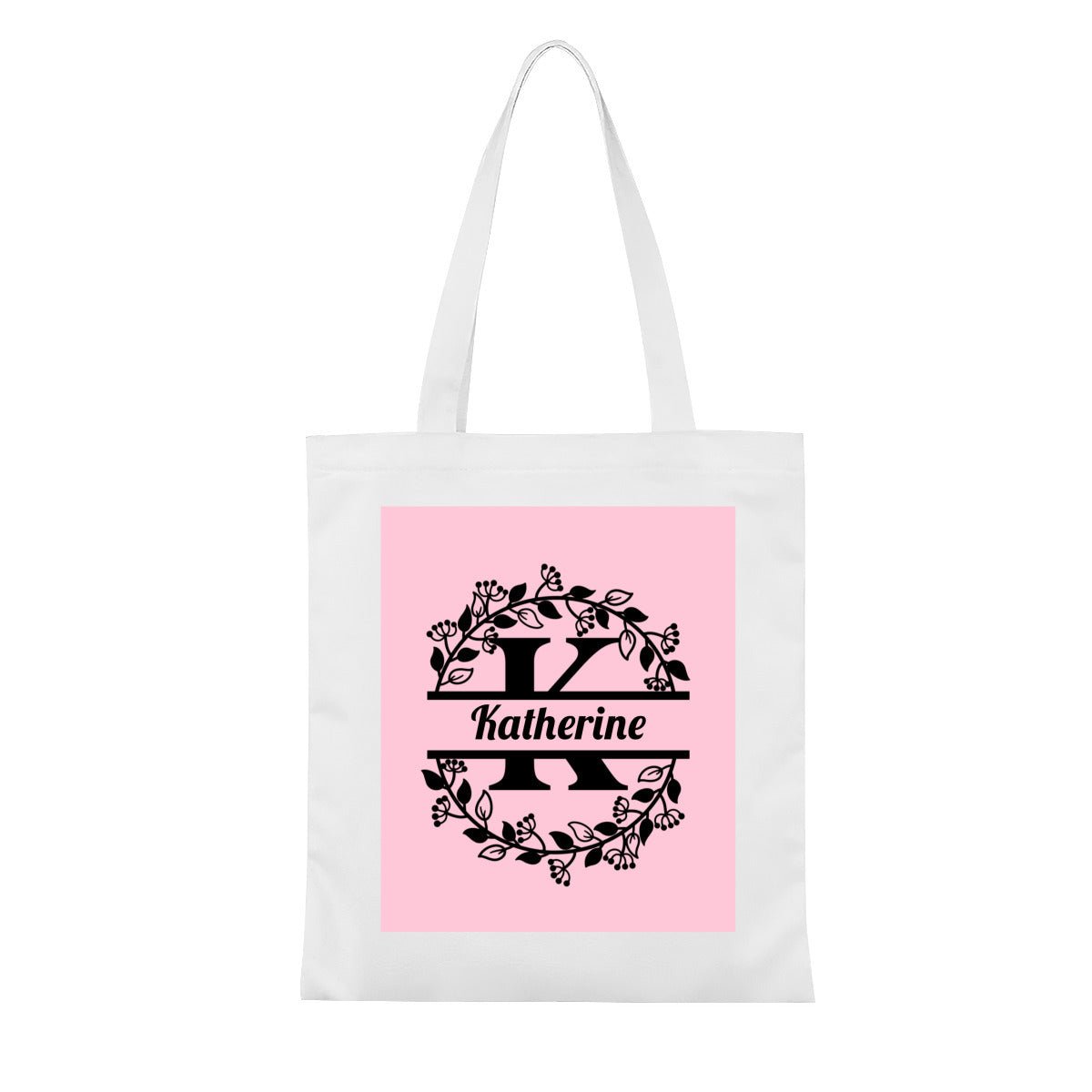 Personalized Monogram Large Canvas Tote BagTote Bag Name Personalized - ToteBags - BuyEcEc