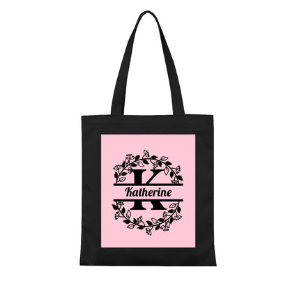 Personalized Monogram Large Canvas Tote BagTote Bag Name Personalized - ToteBags - BuyEcEc
