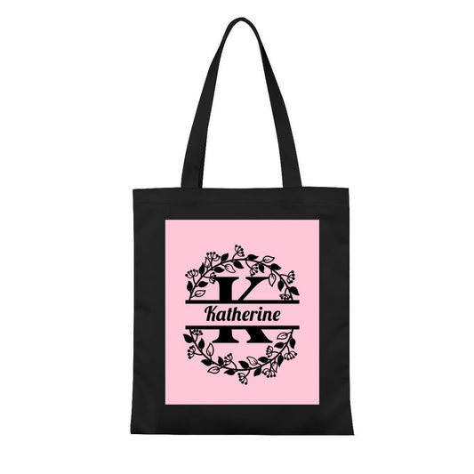 Personalized Monogram Large Canvas Tote BagTote Bag Name Personalized - ToteBags - BuyEcEc