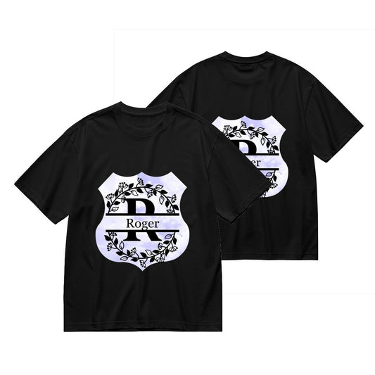 Personalized Monogram T-Shirt ∣ Initial Name Letter ∣ Men's 180g - BuyEcEc