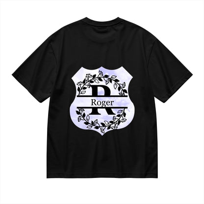Personalized Monogram T-Shirt ∣ Initial Name Letter ∣ Men's 180g - BuyEcEc