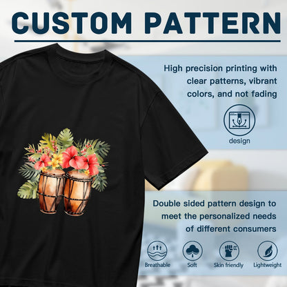 Personalized Musical Instrument Men180g T-Shirt - Your Instrument - BuyEcEc